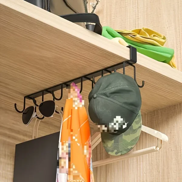 Kitchen Cup Storage Rack With 12 Hooks