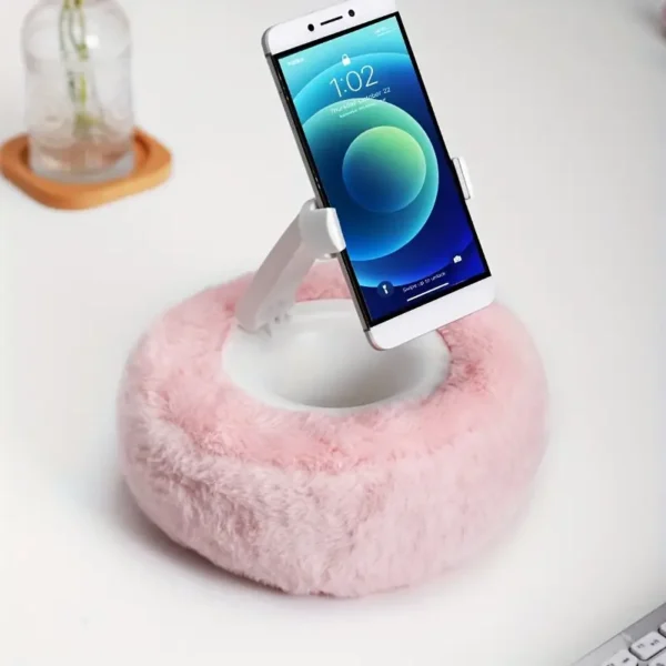 Plush Pillow Mobile Phone Bracket Rotating